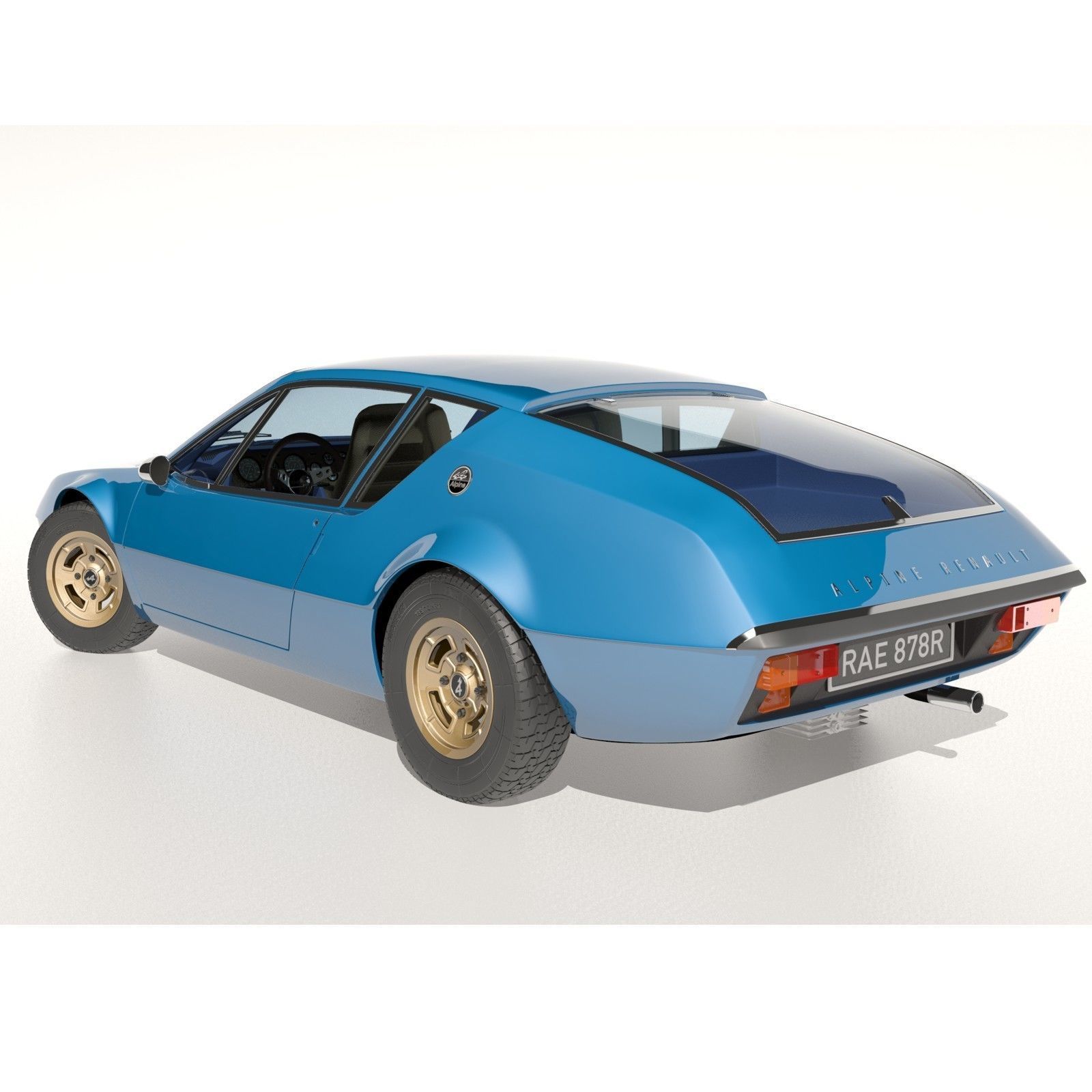 Renault Alpine A310 1600 3D model_11
