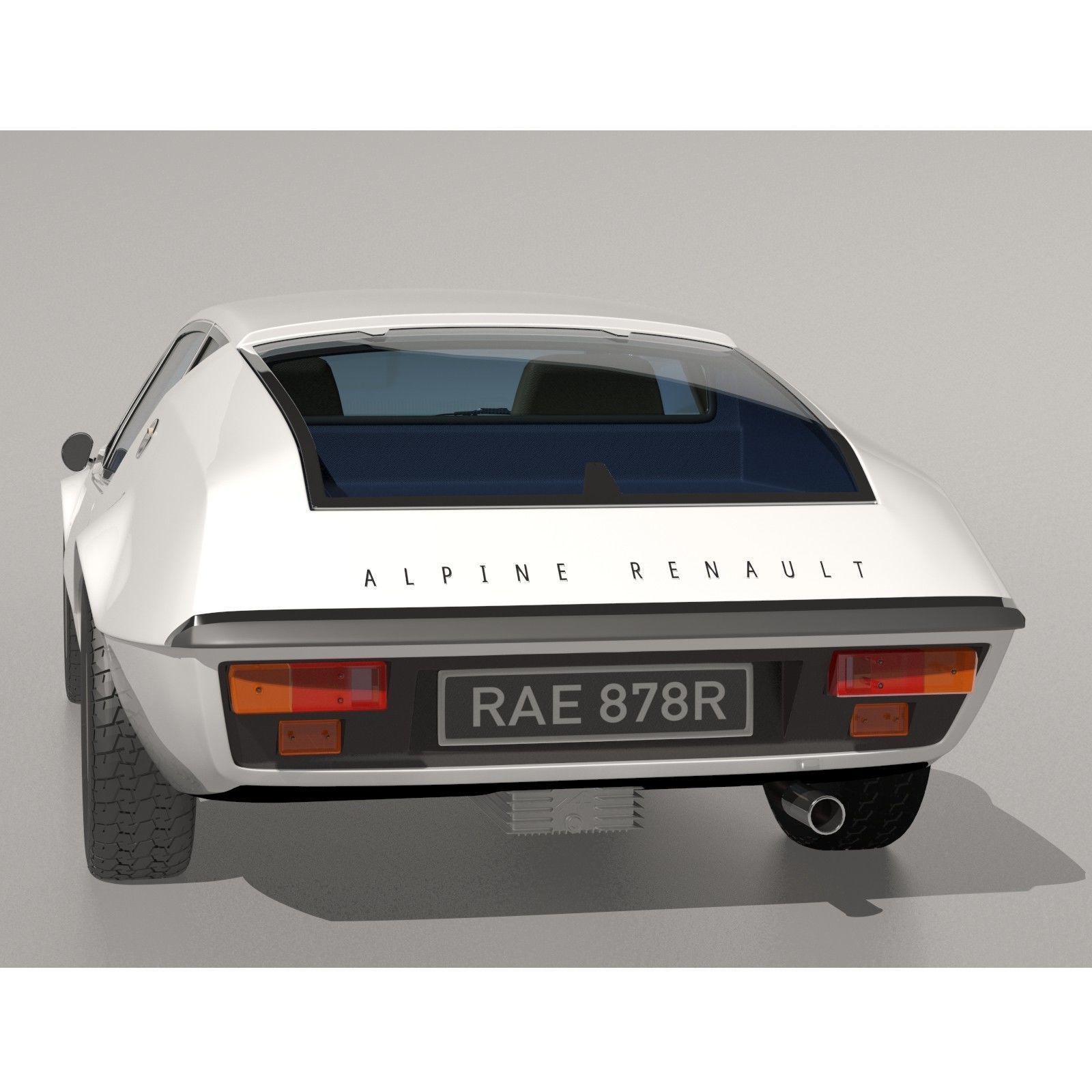 Renault Alpine A310 1600 3D model_9