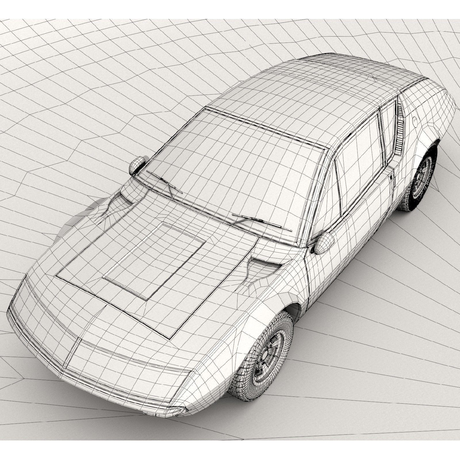 Renault Alpine A310 1600 3D model_13