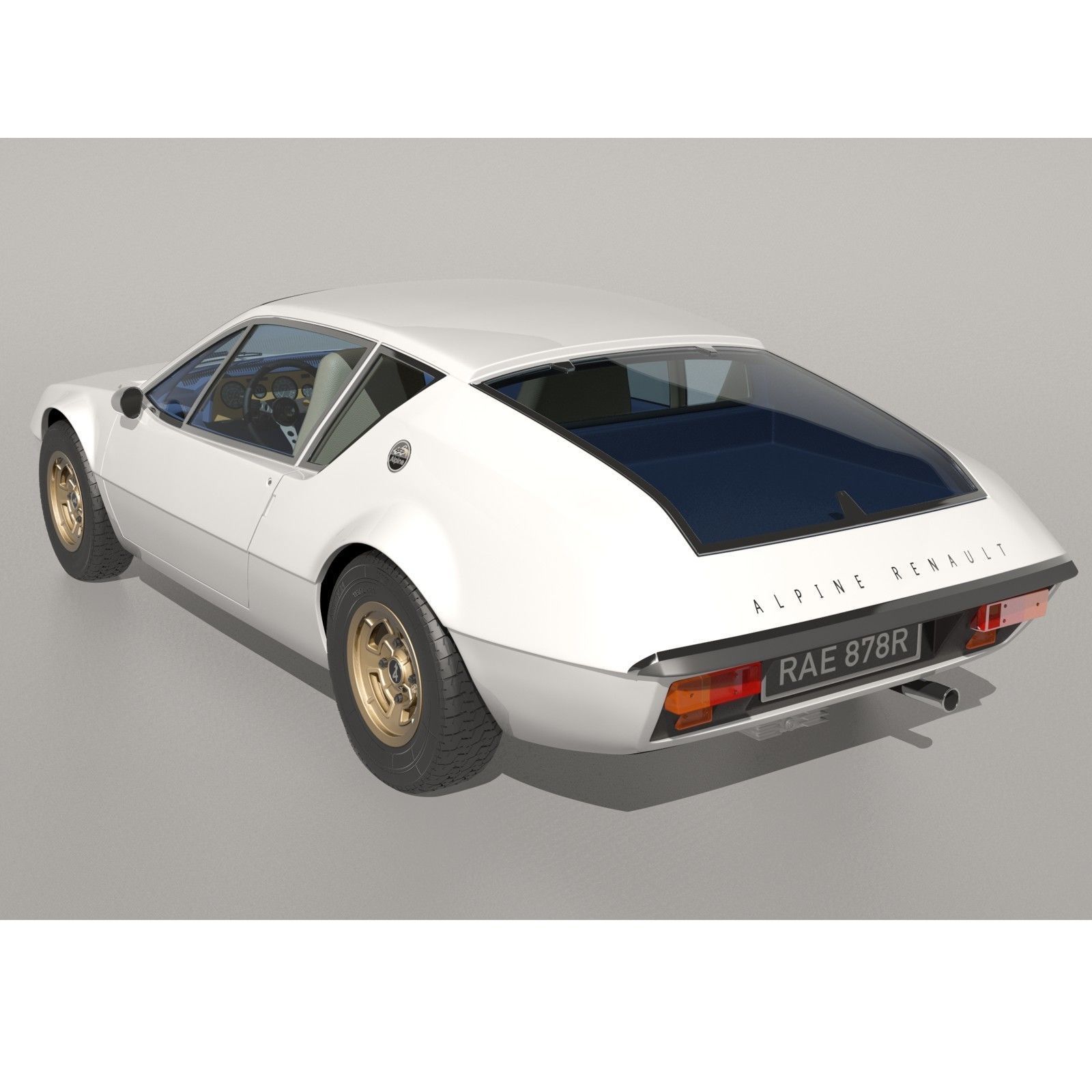 Renault Alpine A310 1600 3D model_10