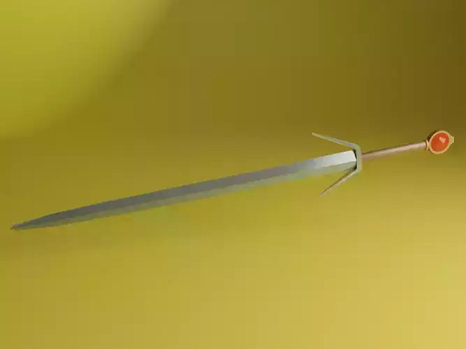 Forged in Battle Sword 3D model