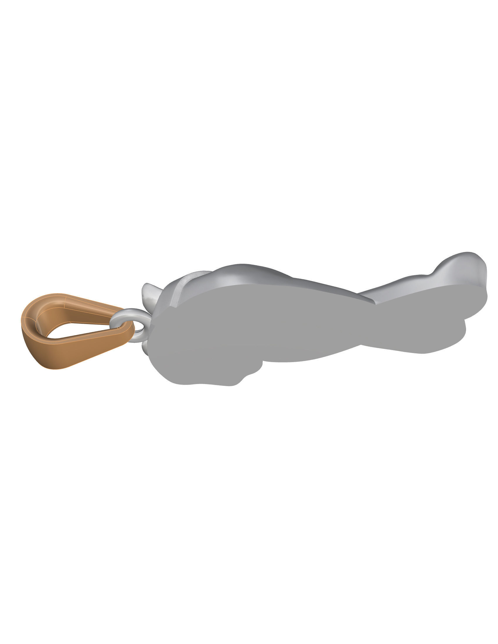 Panther Pendant 3D print model_15