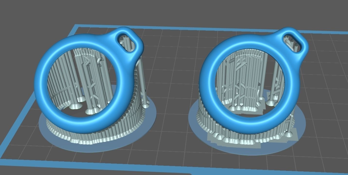 AirTag KeyChain Case 3D print model_5