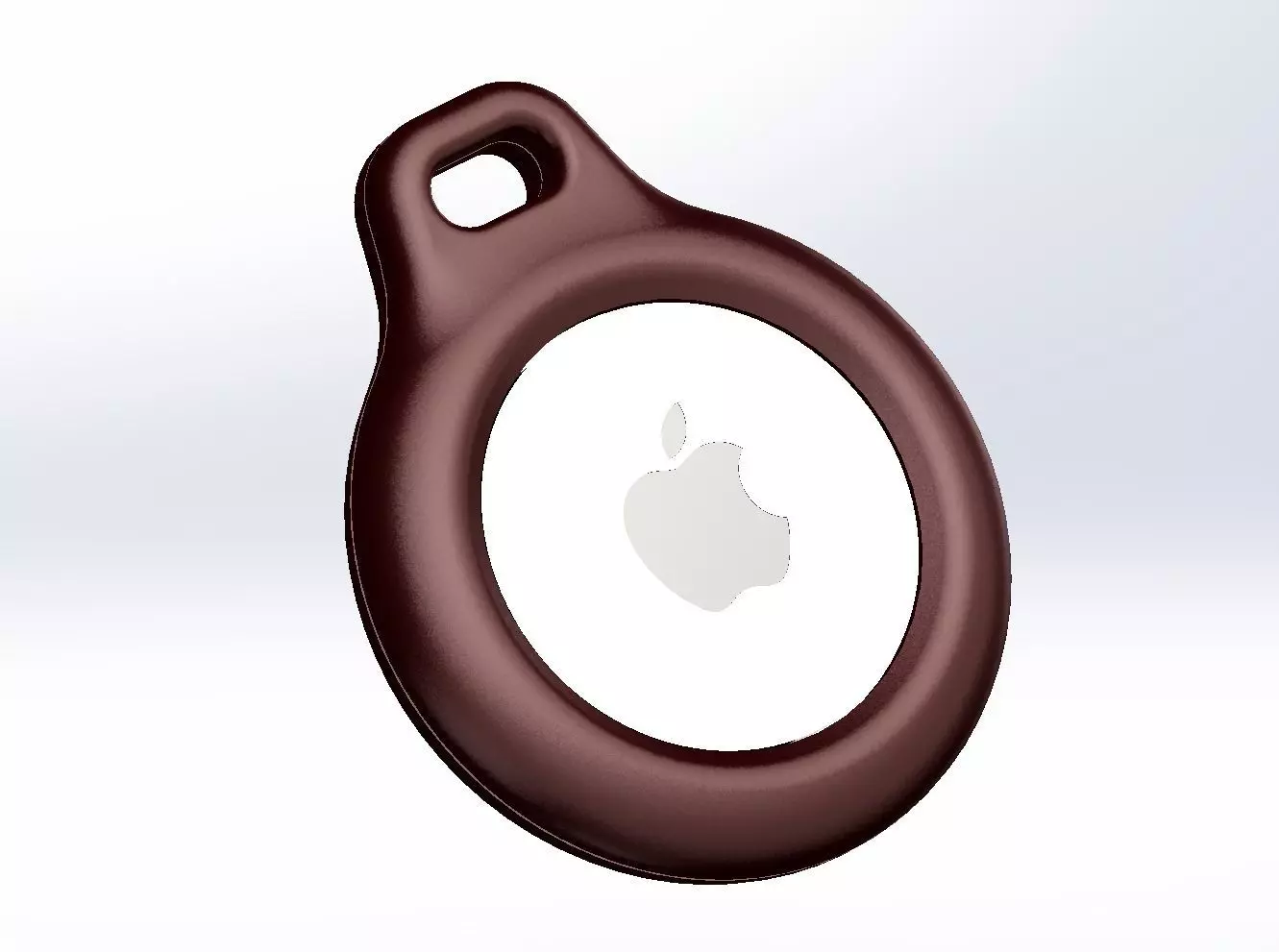 AirTag KeyChain Case 3D print model_0