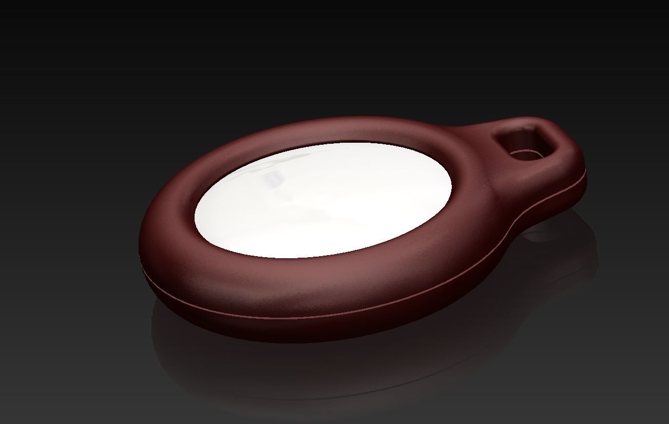 AirTag KeyChain Case 3D print model_7