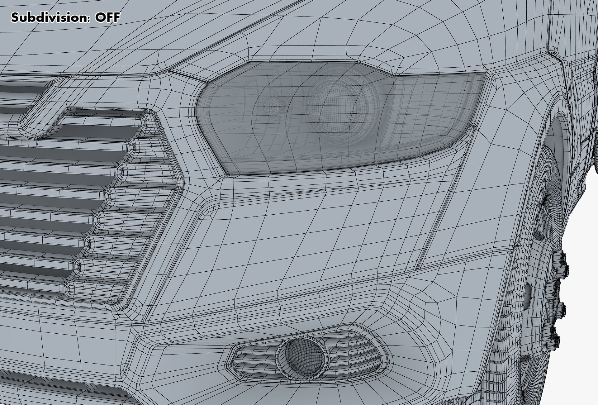 Generic Truck Chassis Frame M 2 3D model_34