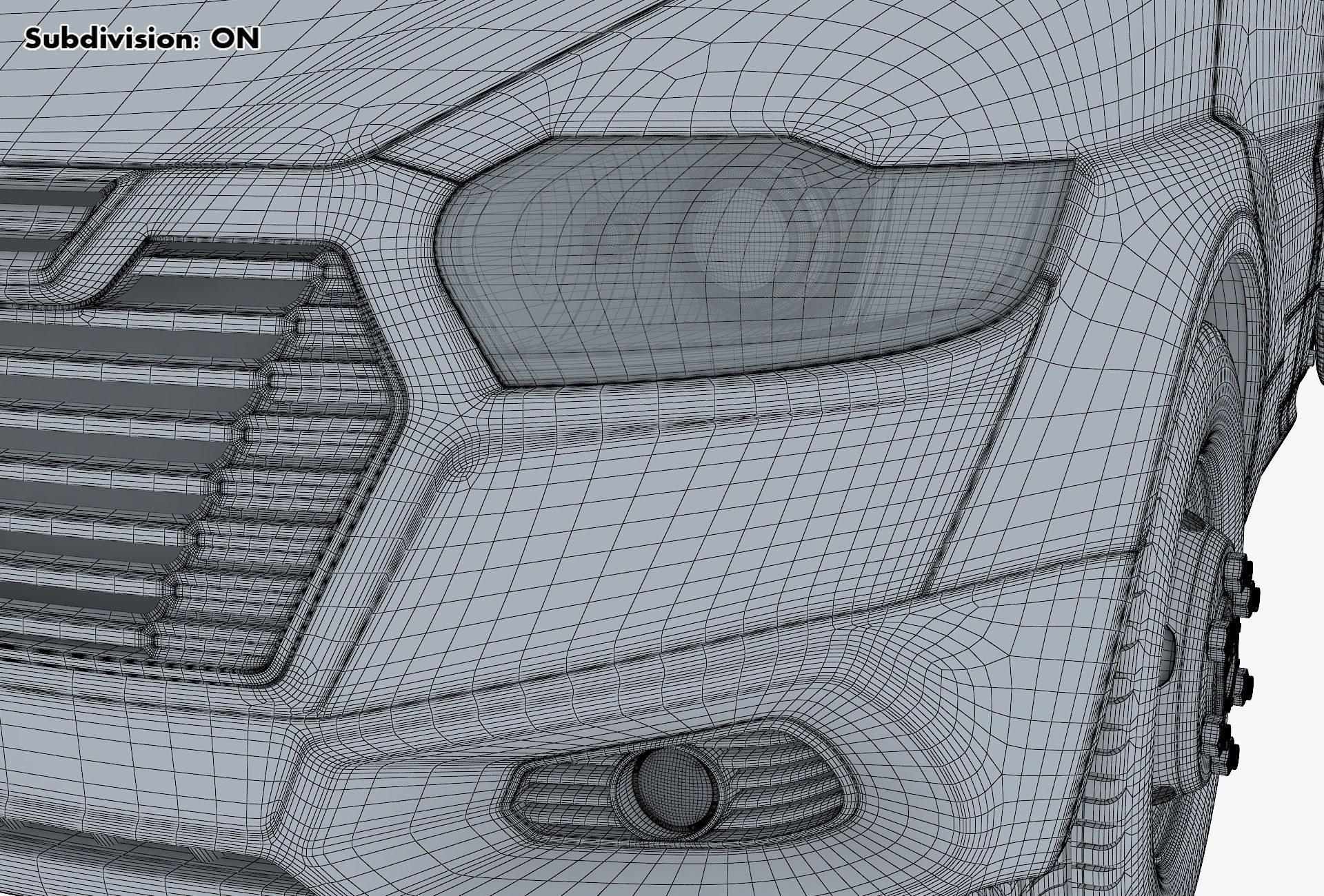 Generic Truck Chassis Frame M 2 3D model_33