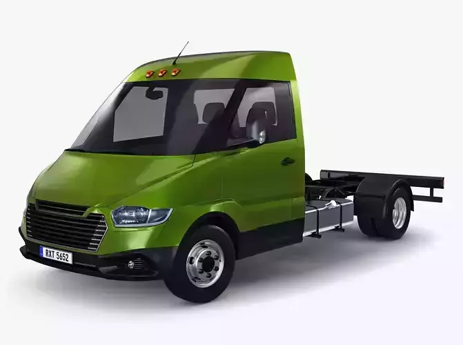 Generic Truck Chassis Frame M 2 3D model