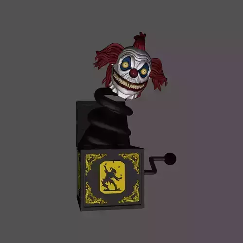CLOWN BOX 3D print model