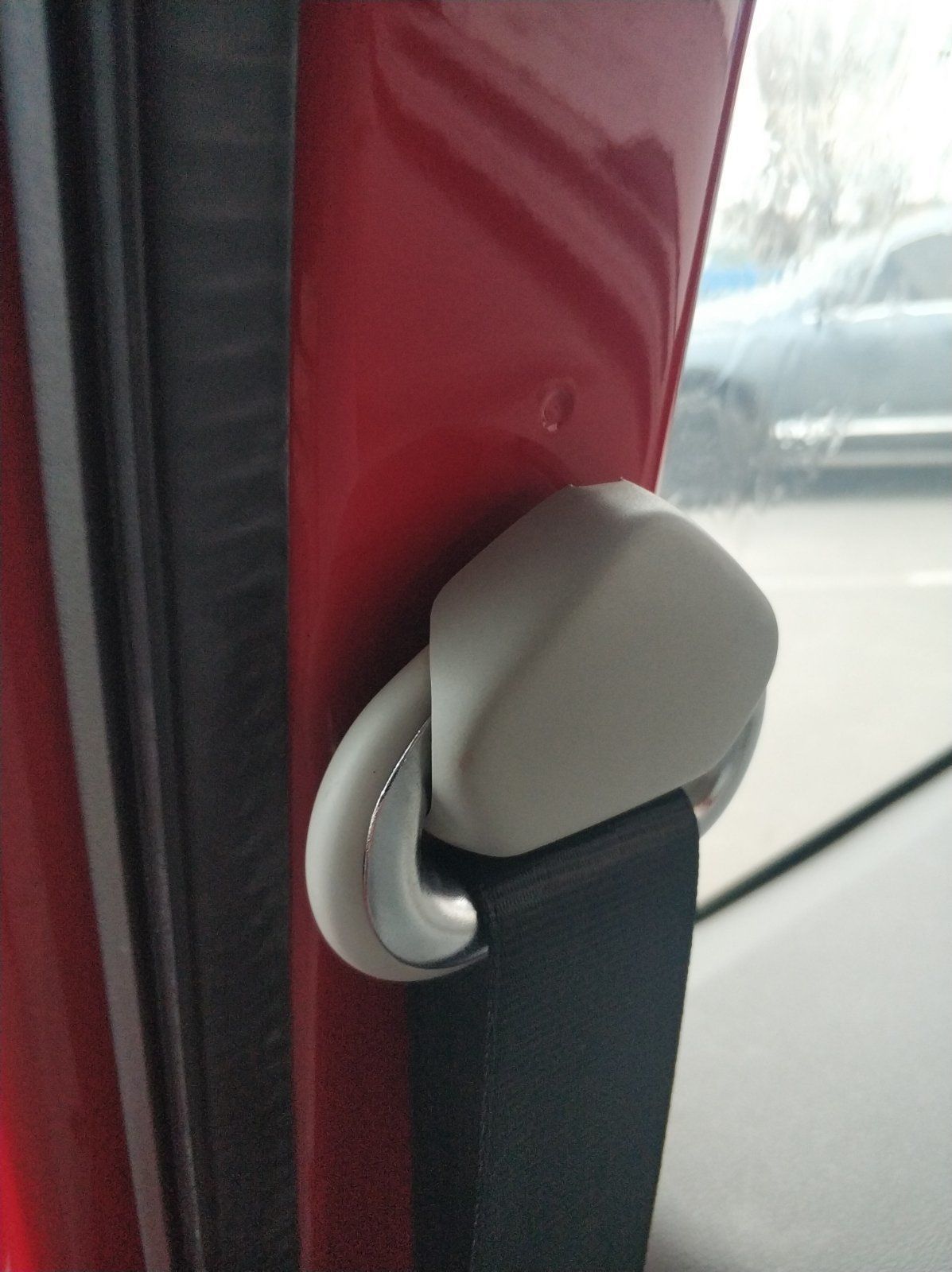  Safety belt cover cap 1J0858189C 3D print model_12