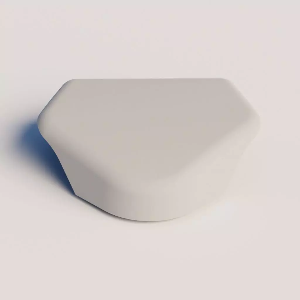  Safety belt cover cap 1J0858189C 3D print model_0