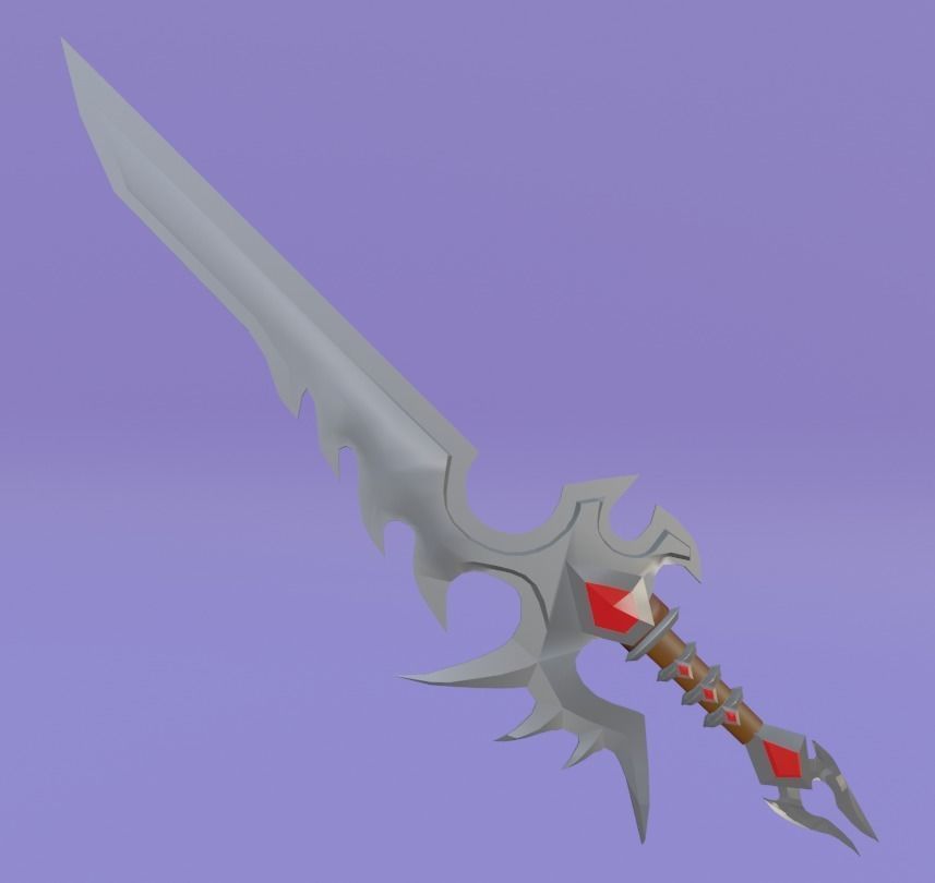 Sword of Arcane Might 3D model_1