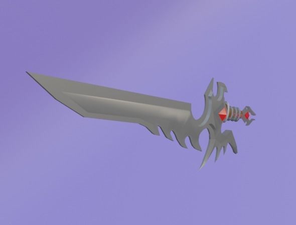 Sword of Arcane Might 3D model_2