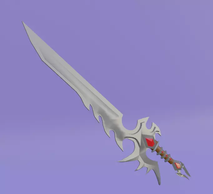 Sword of Arcane Might 3D model_0