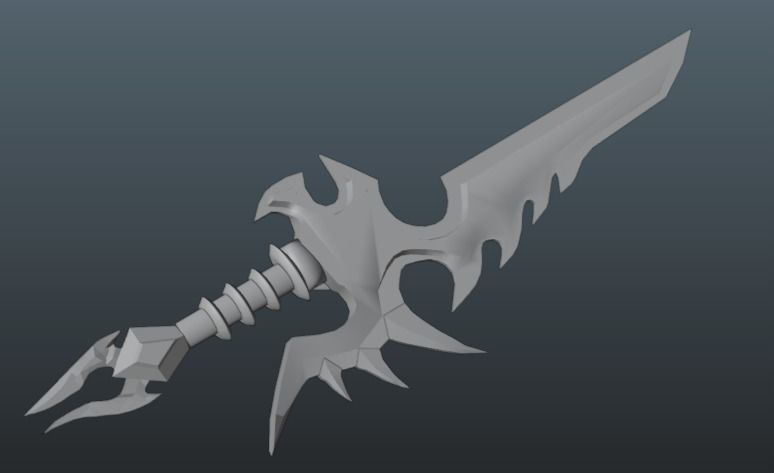 Sword of Arcane Might 3D model_6