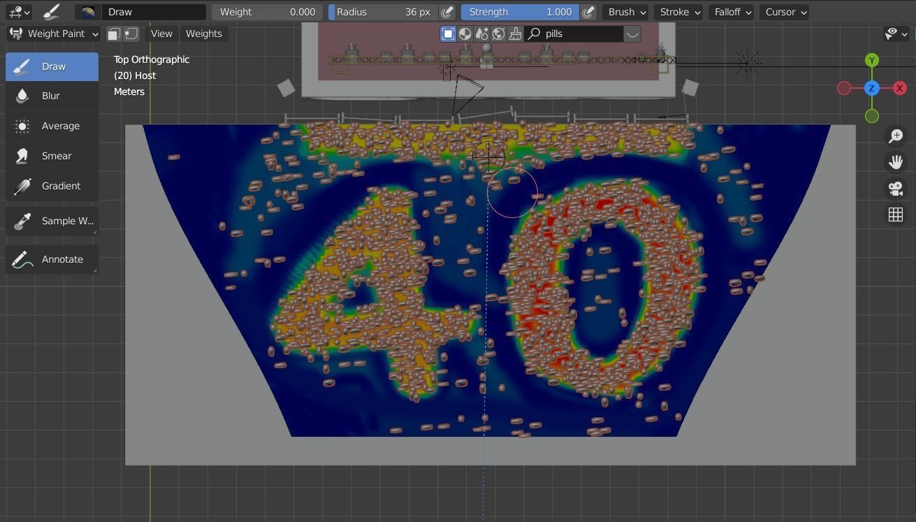 Pill Man Rioting Medicine 3D model_4