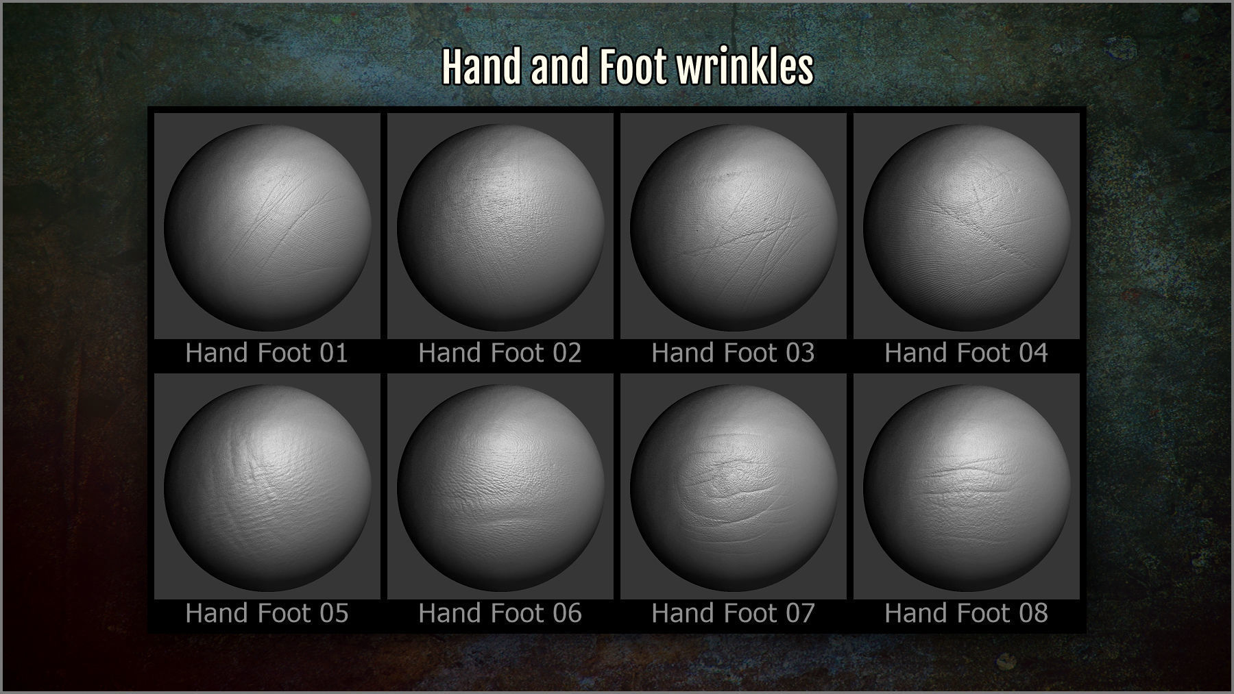 Body Details Maker 124 ZBrush Brushes 3D model_8