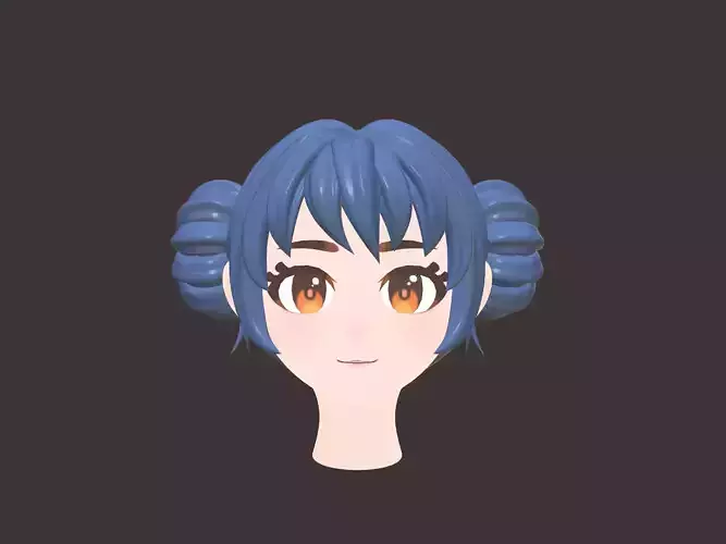 Double Buns Hair for girl