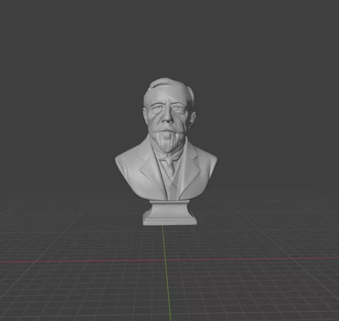 Joseph Conrad 3D print model