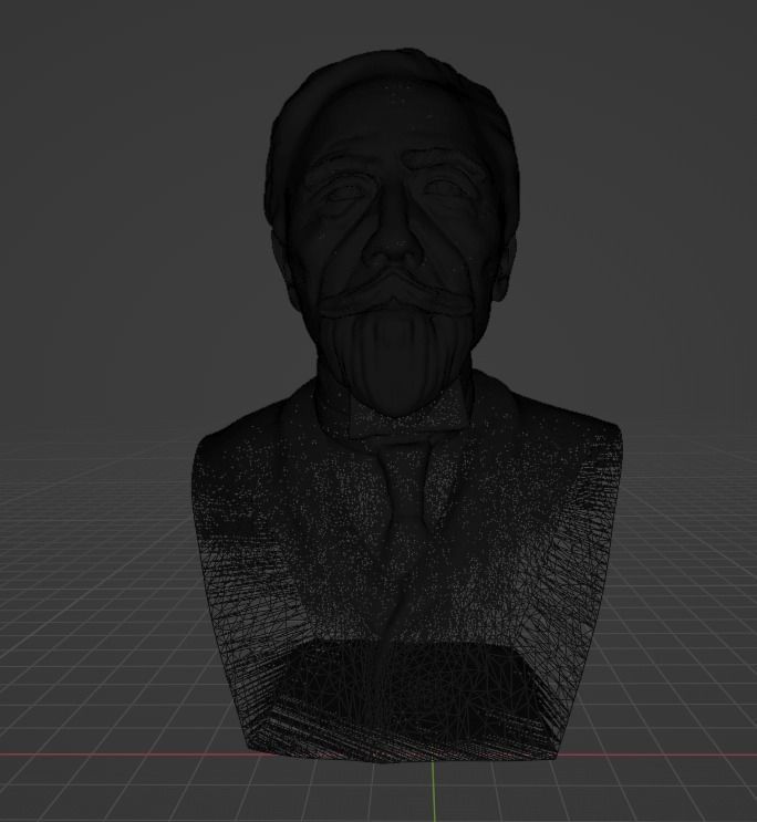 Joseph Conrad 3D print model_10