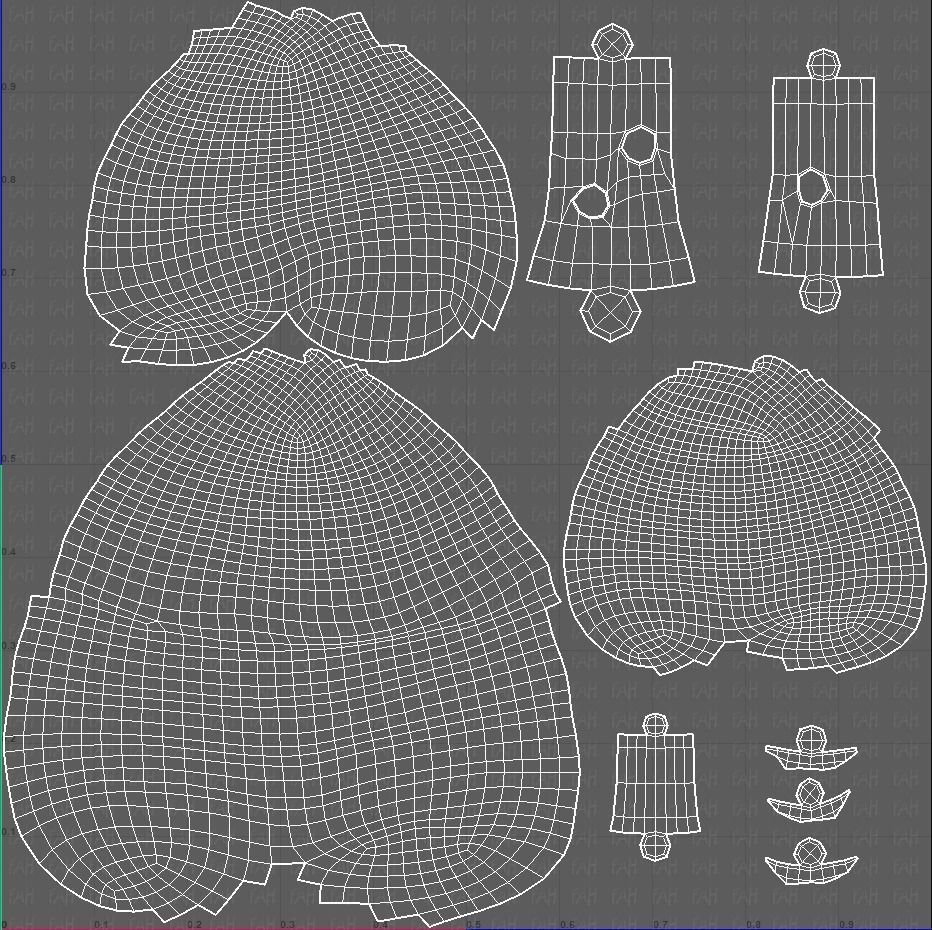Trees Cartoon V26 Low-poly 3D model_45