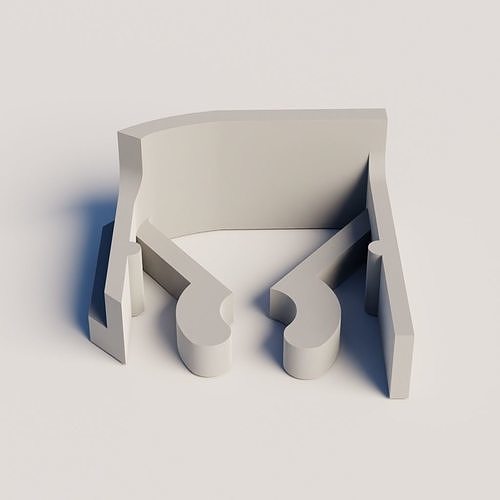 Fixator for VAG hood latch release handle Free 3D print model