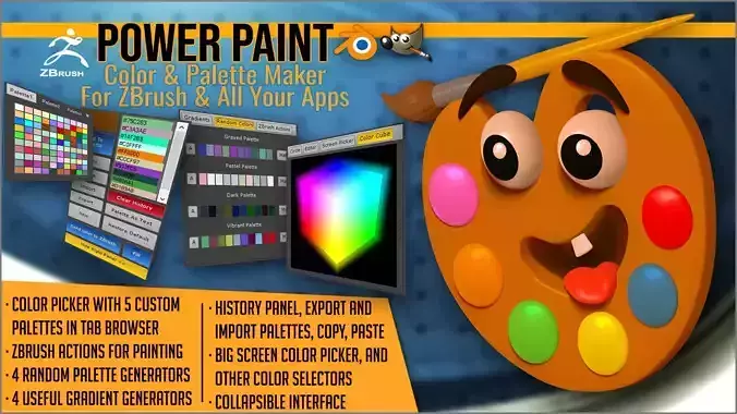 Power Paint color and palette maker