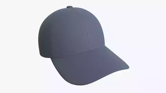 Baseball Cap Fabric Blue