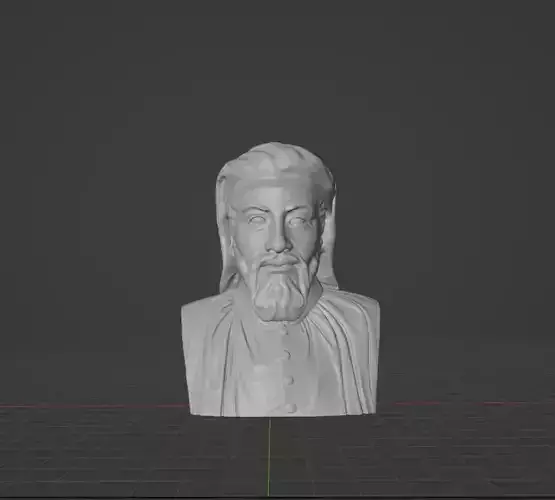 Geoffrey Chaucer 3D print model