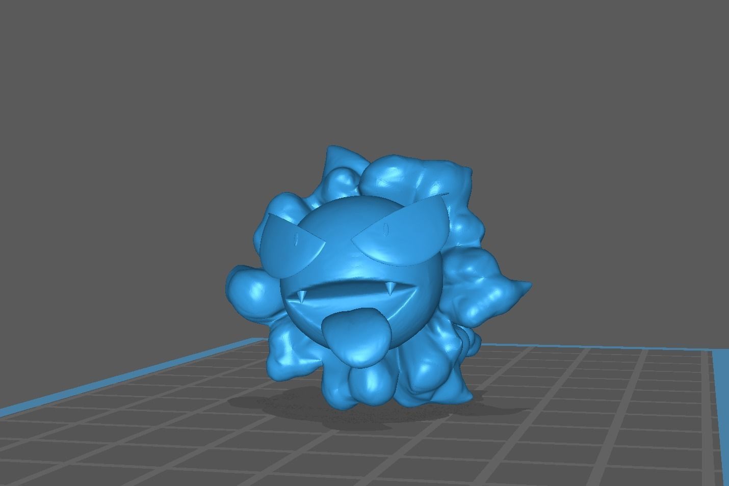 Gastly pokemon 3D print model 3D print model_10