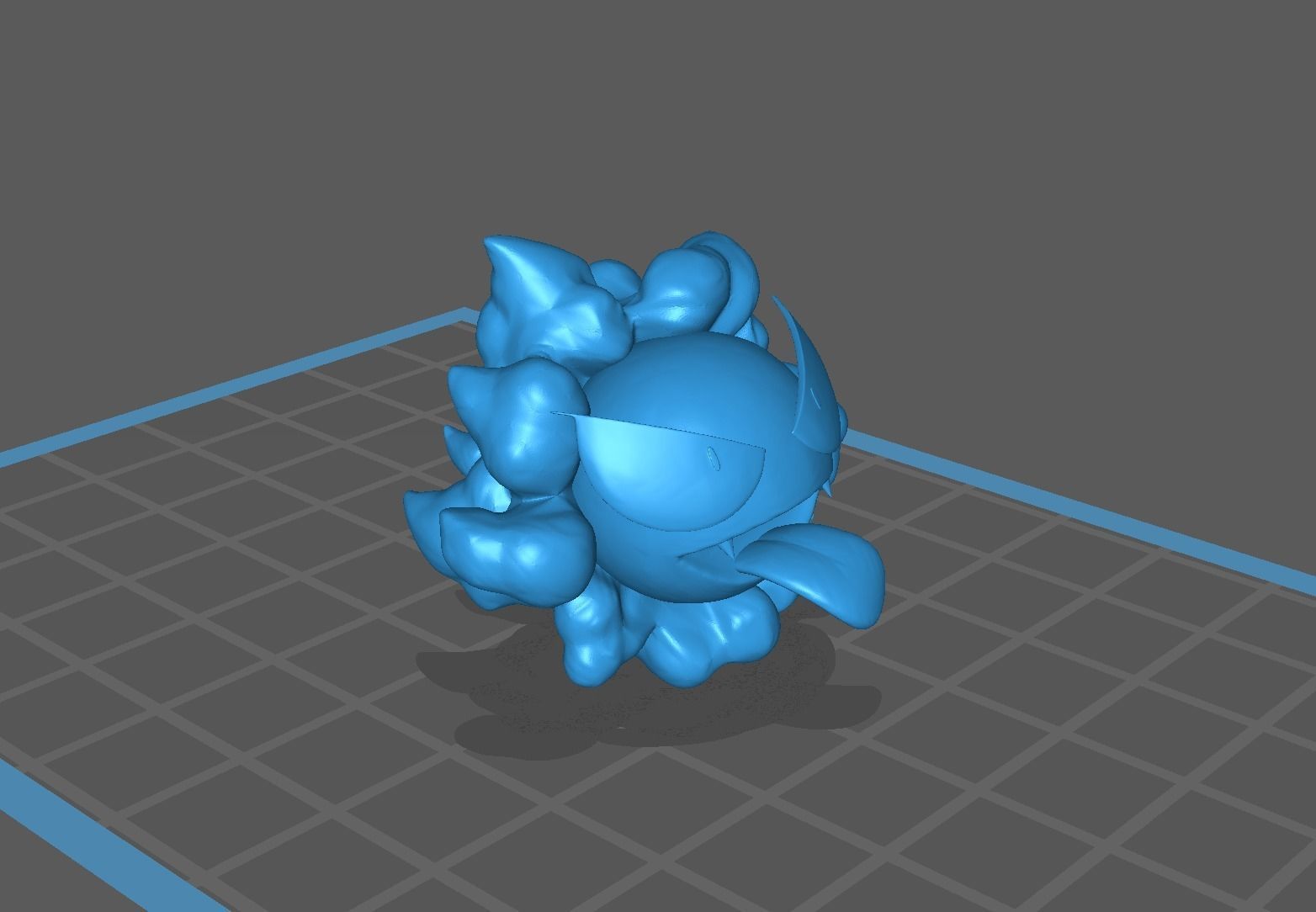 Gastly pokemon 3D print model 3D print model_9