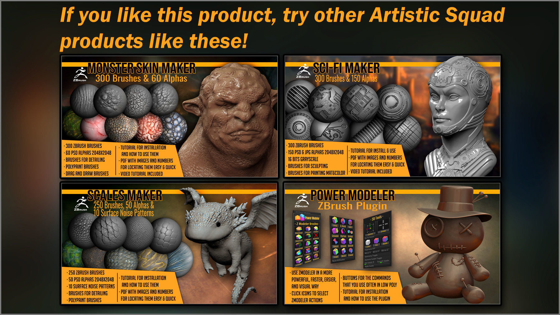 Arcane Symbols Maker 520 ZBrush Brushes Texture_17