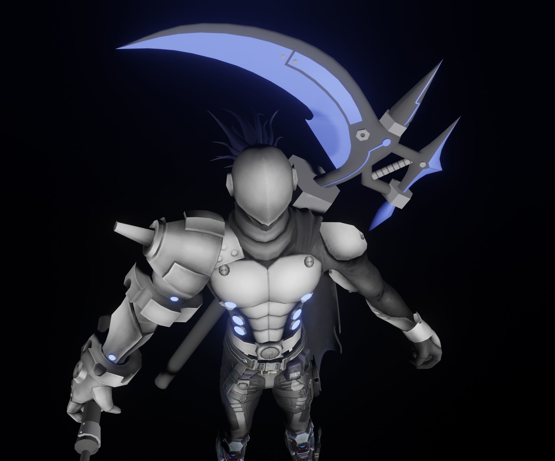 Cyber Slayer 3D model_4