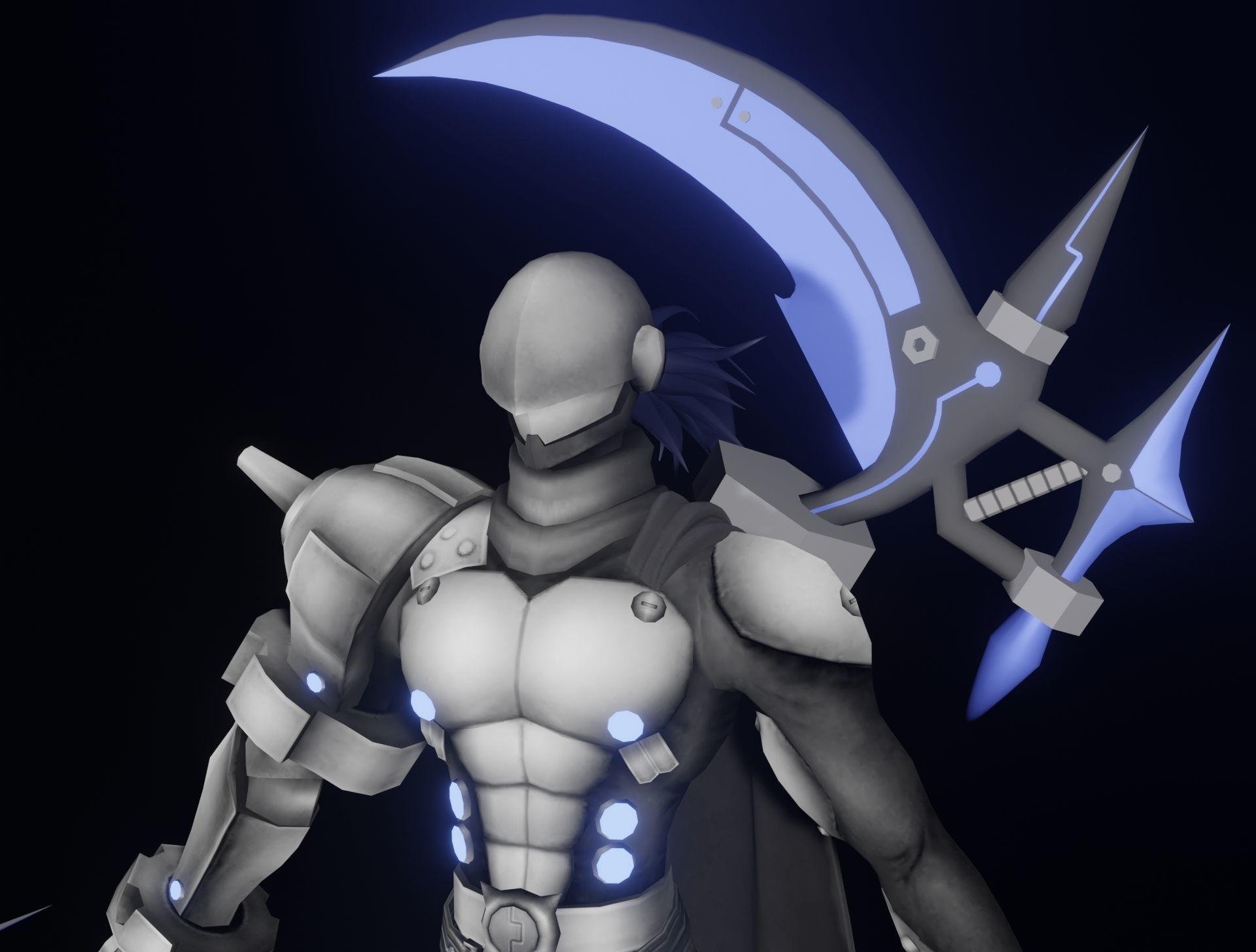 Cyber Slayer 3D model_1