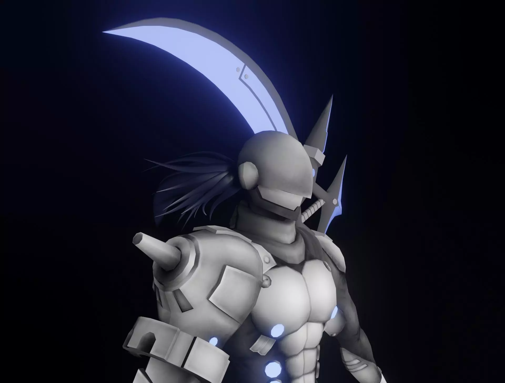 Cyber Slayer 3D model_0
