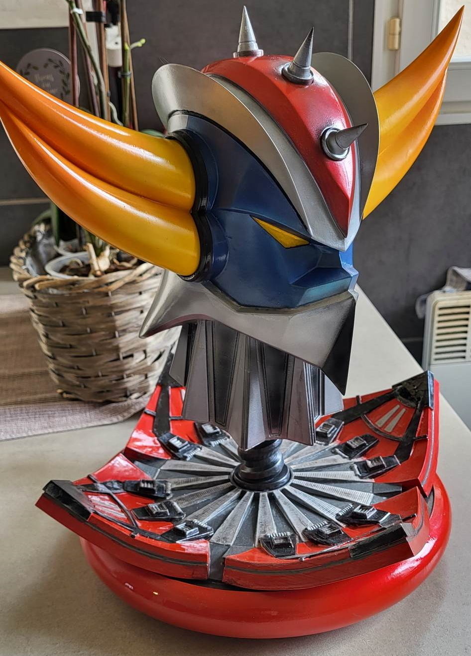 Grendizer jungle bust 3D print model_3