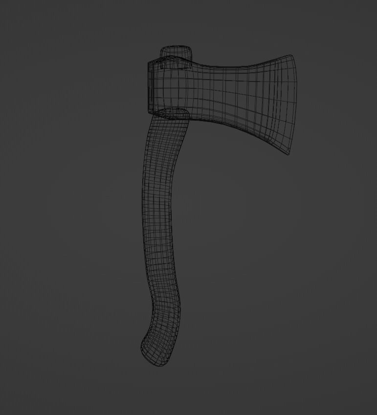 Axe Model Free 3D model_2