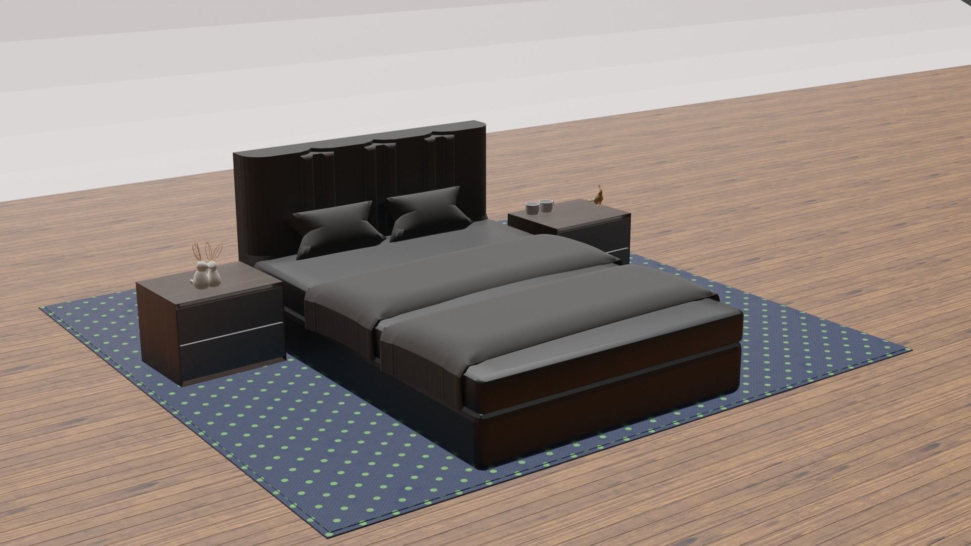 BEDROOM FULL 3D model_5