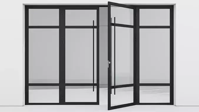 Aluminium door 218
