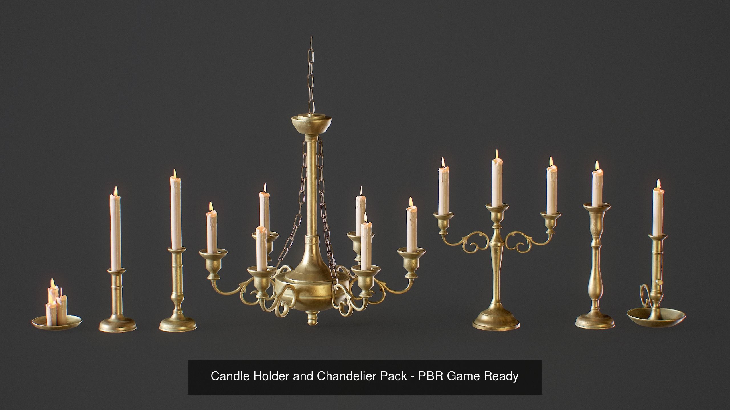 Victorian Lighting Collection - Candles and Oil Lamps _3