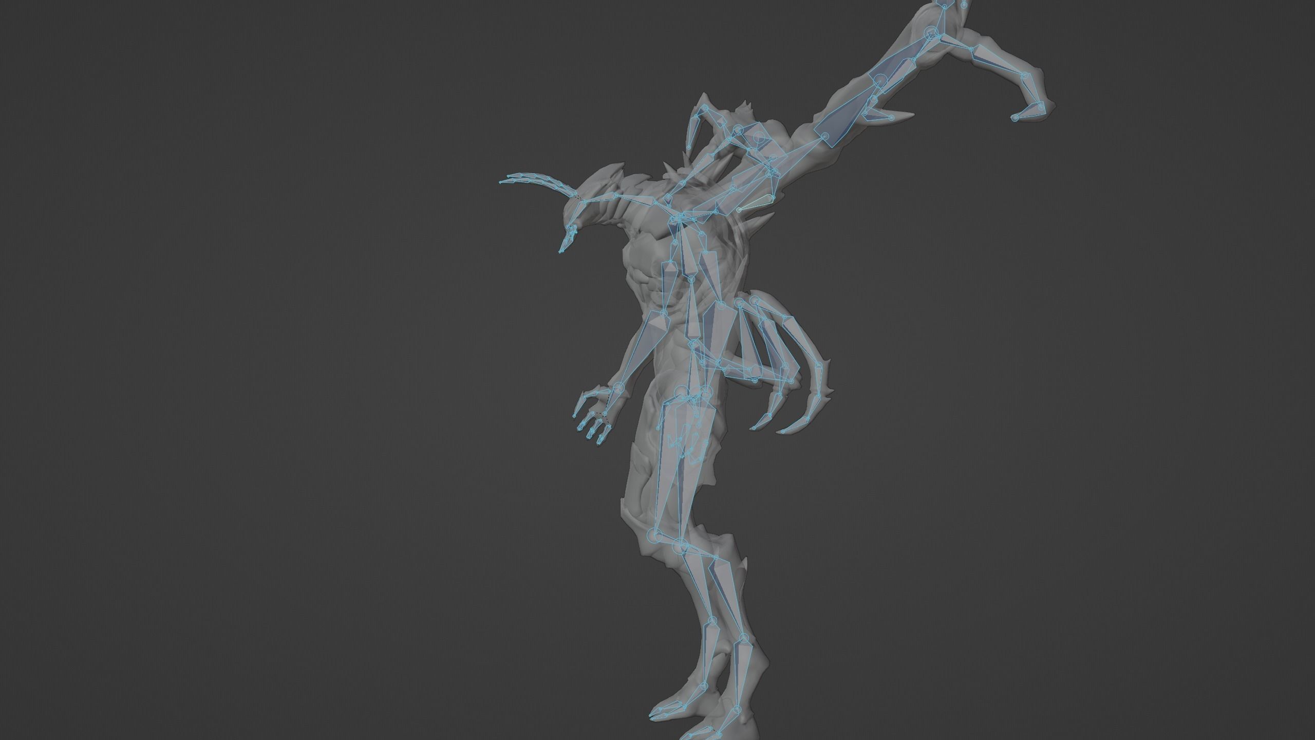 Monster ant PBR Low-poly 3D model_27