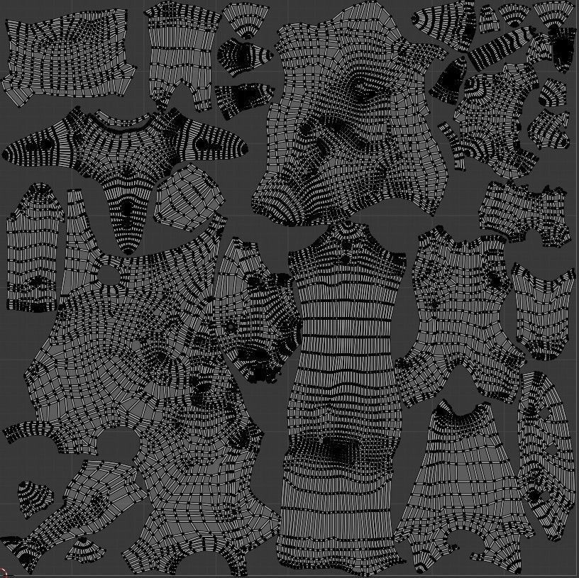 Monster ant PBR Low-poly 3D model_29