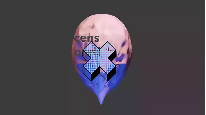 creepy real man face burn 