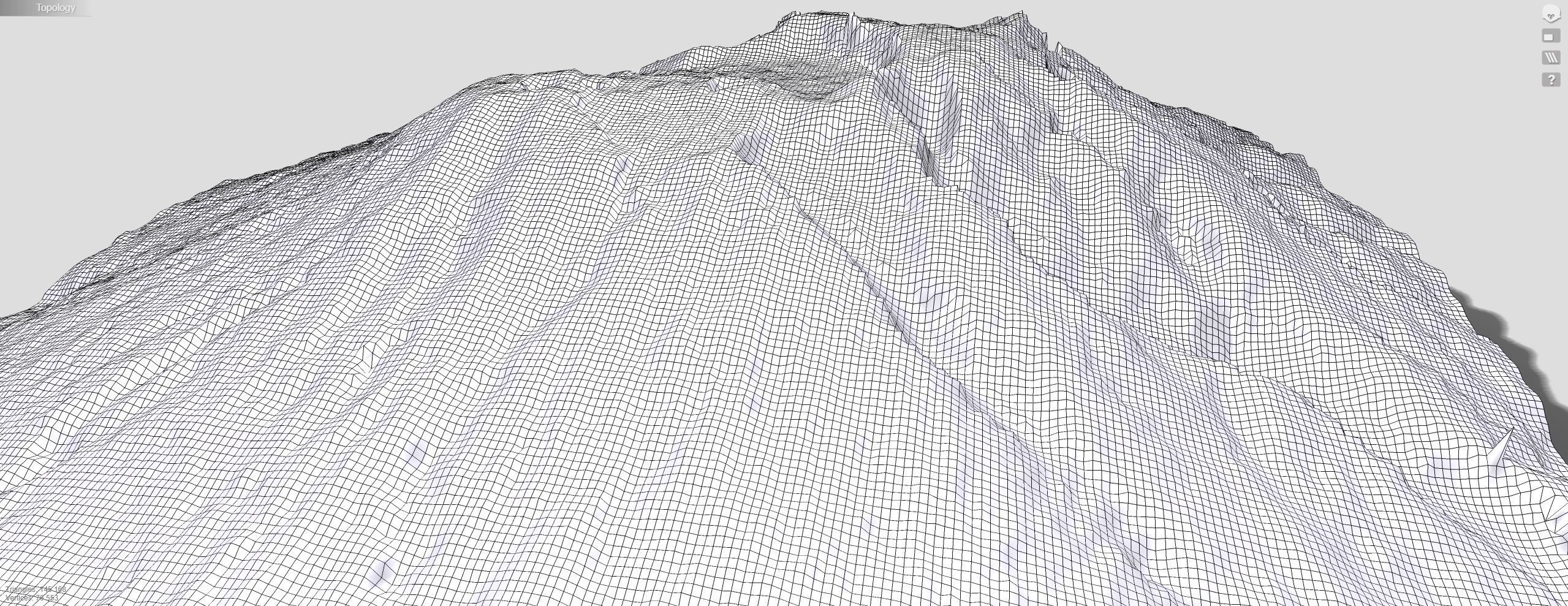 Mount Merapi Volcano in Indonesia 3D model_12