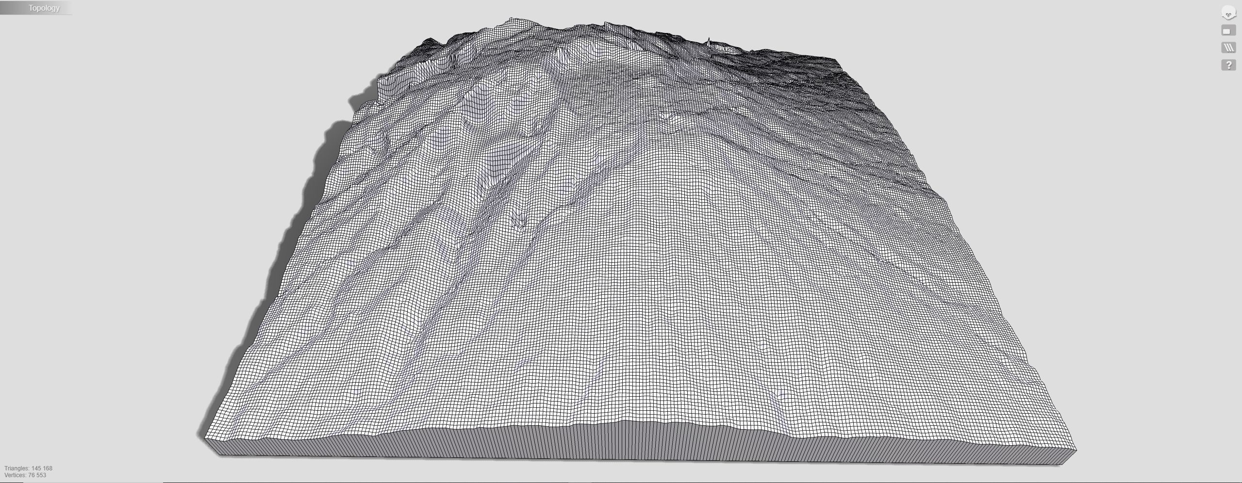 Mount Merapi Volcano in Indonesia 3D model_11