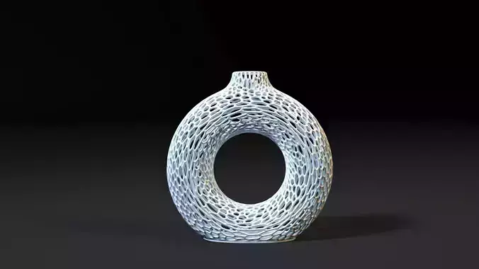 Dried Flower Vase 3D print model
