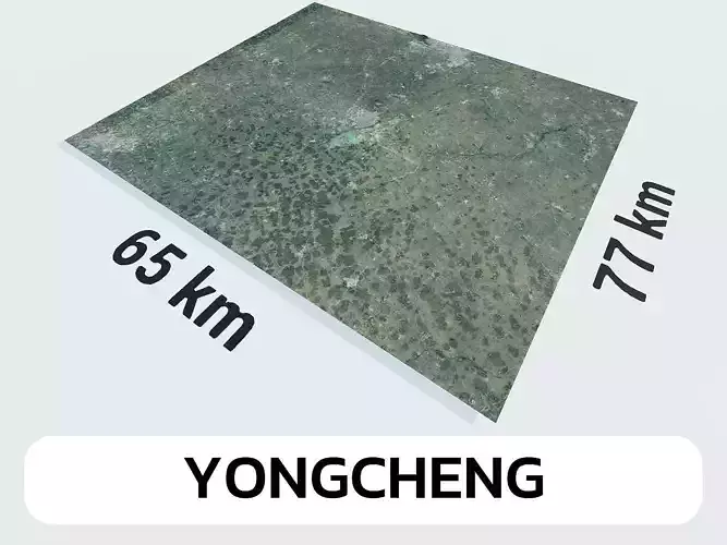 Yongcheng China City Landscape 3D Model