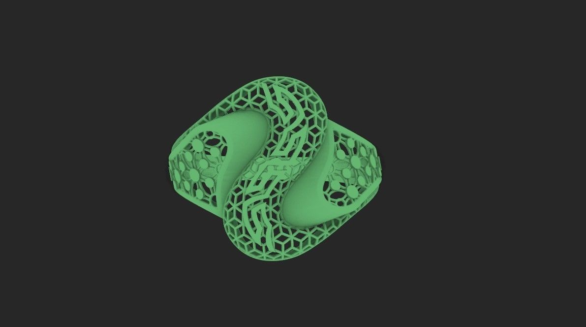 ring fusion 3D print model_2
