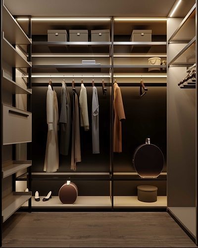 Interior project RODOS 3D model 6