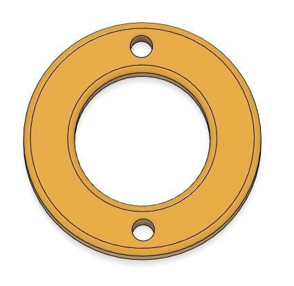 Sonic keychain print model 3D 3D print model_1